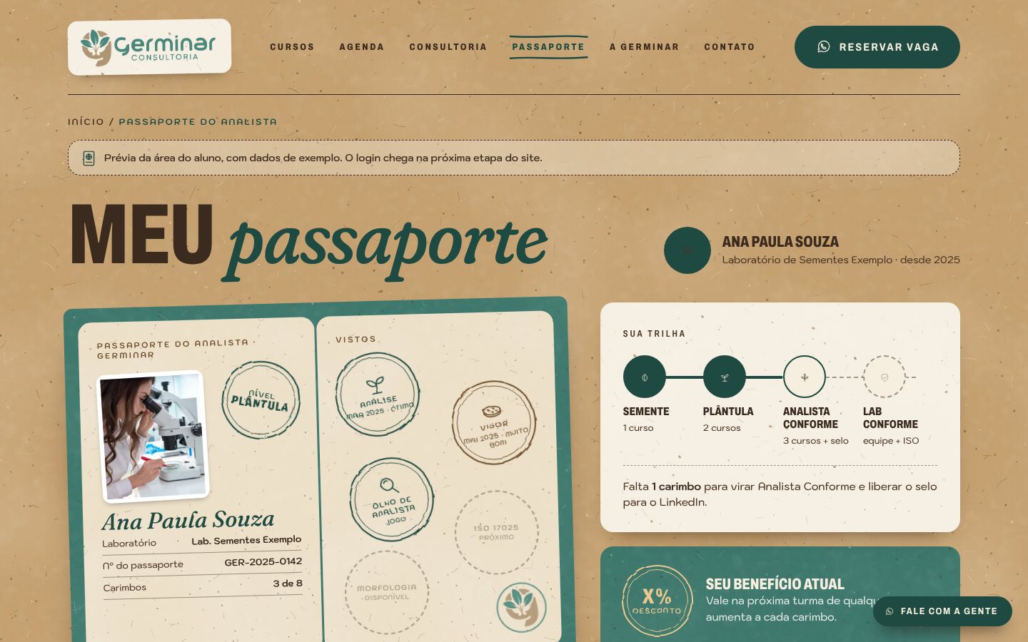 Passaporte do analista