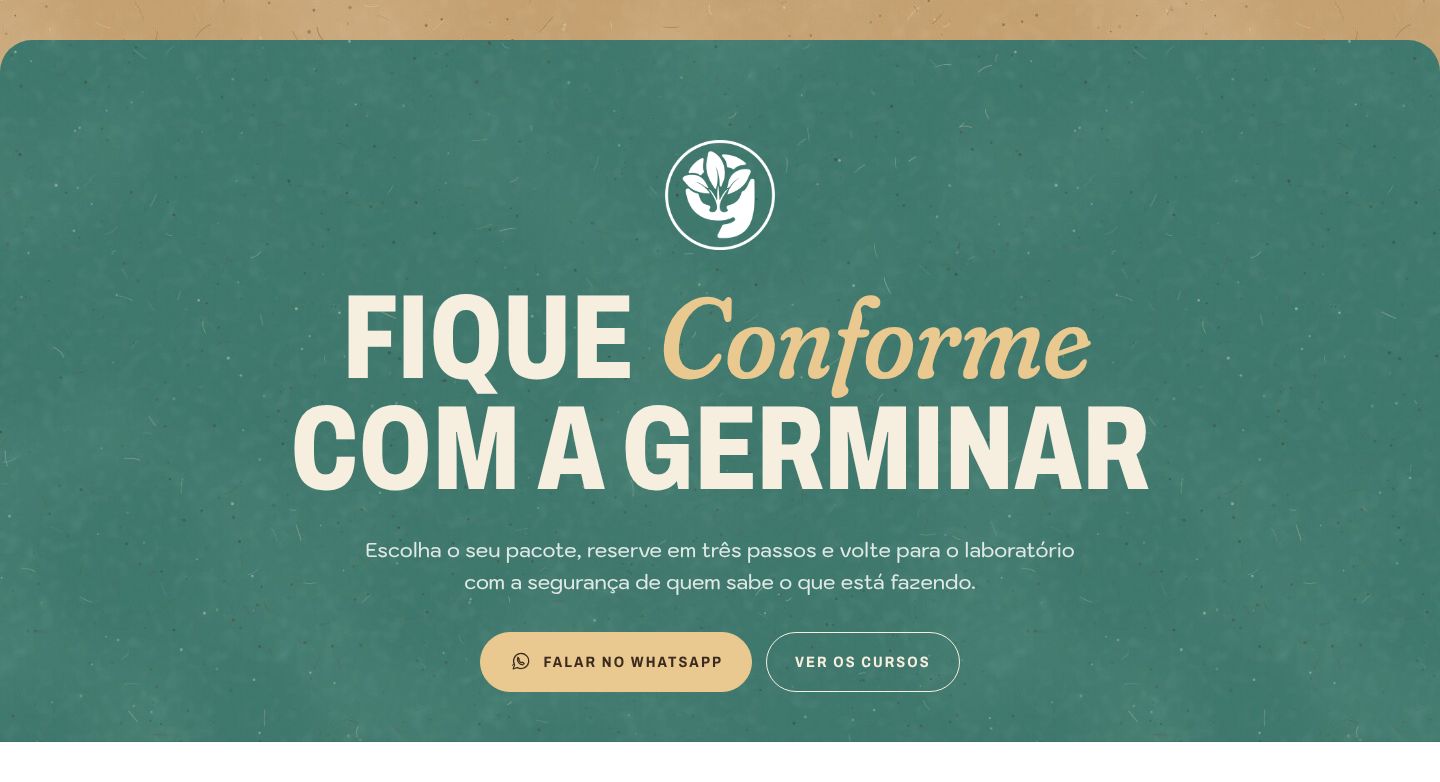 Chamada final e rodapé